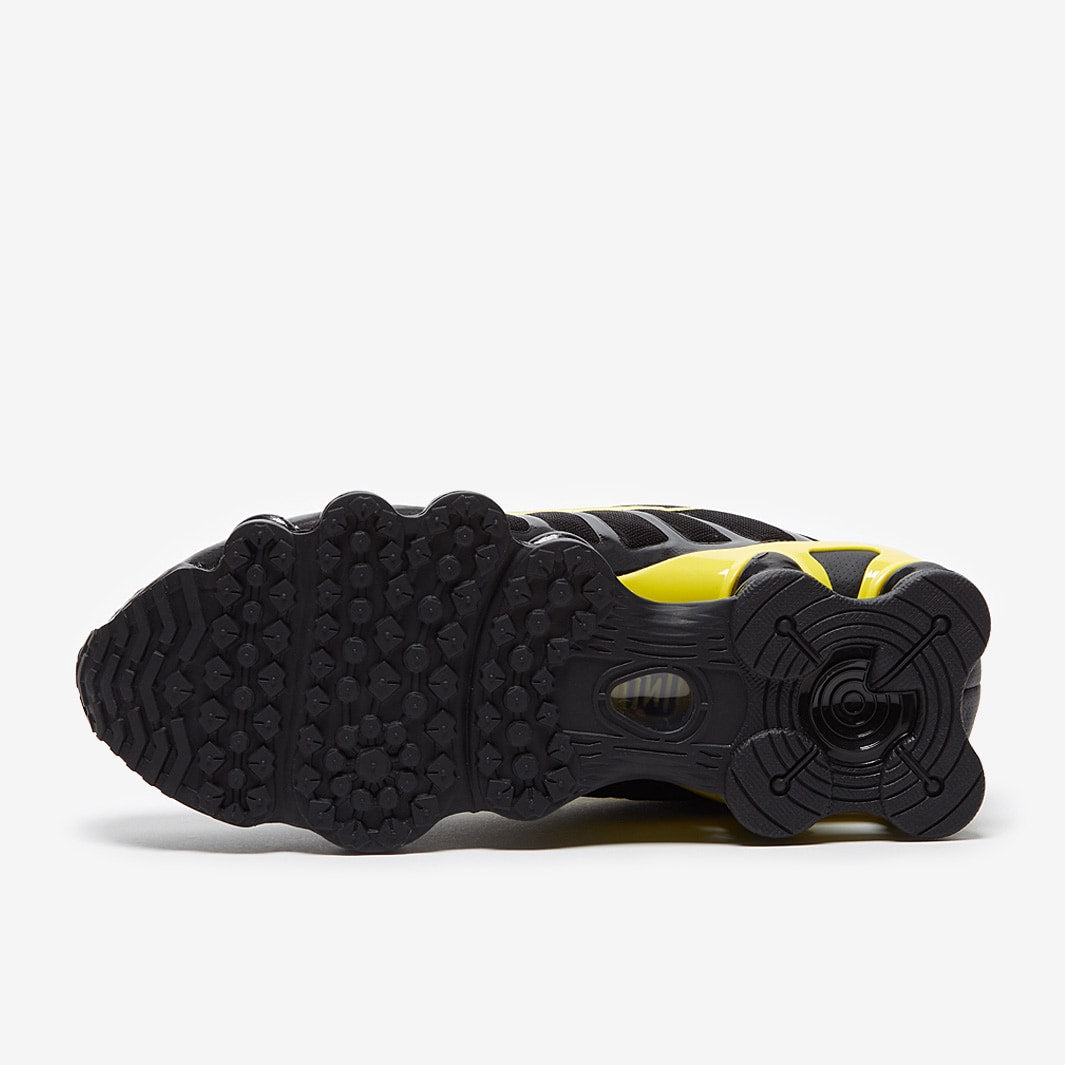 Nike shox TL trainers black silver yellow