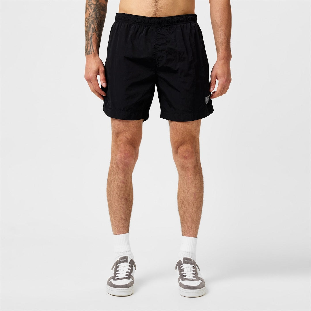 CP chrome r swim shorts black