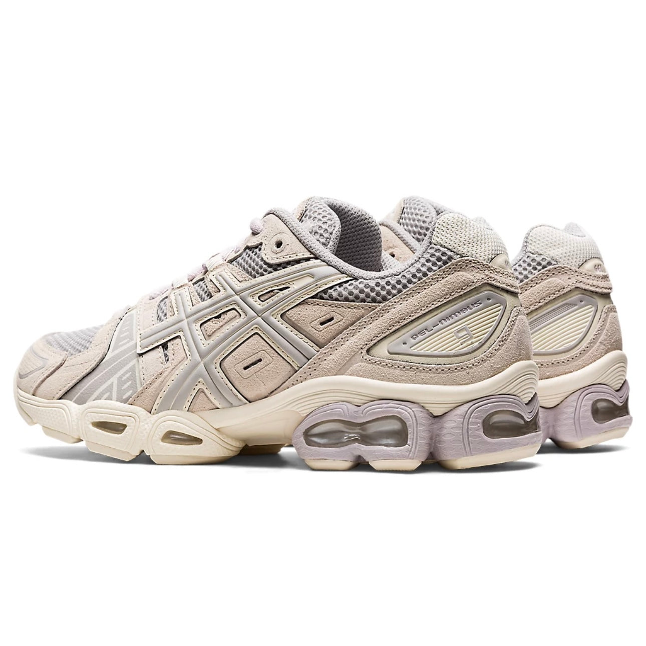 Womens Gel-Nimbus 9 oyster grey/birch