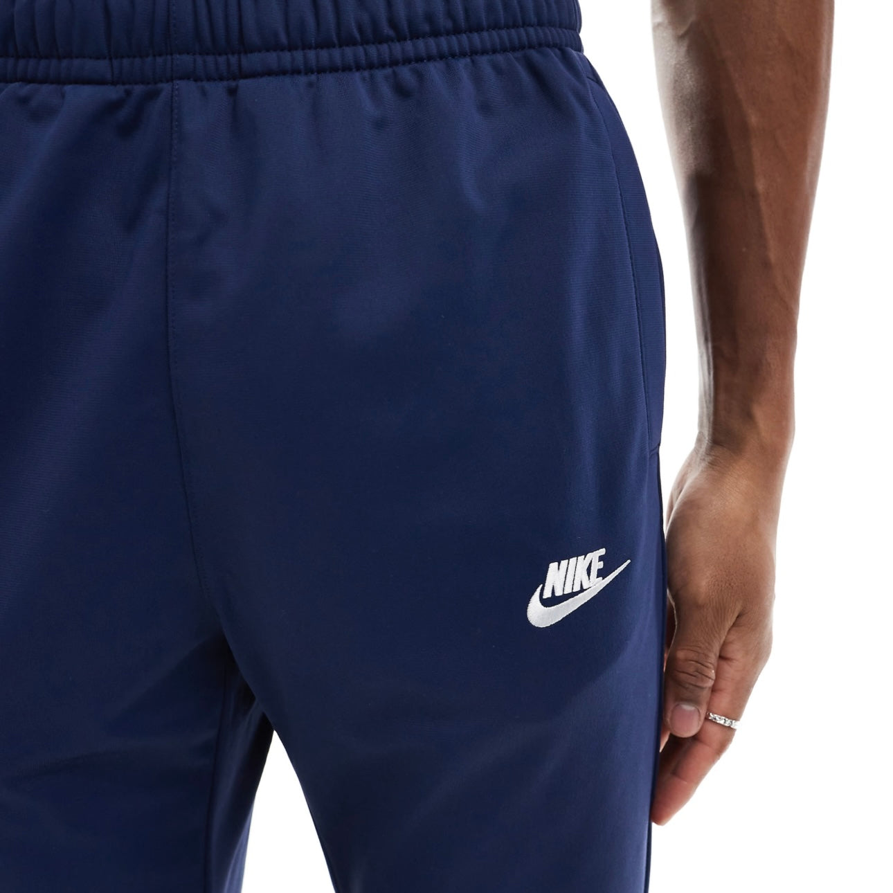 Nike sportswear tracksuit navy