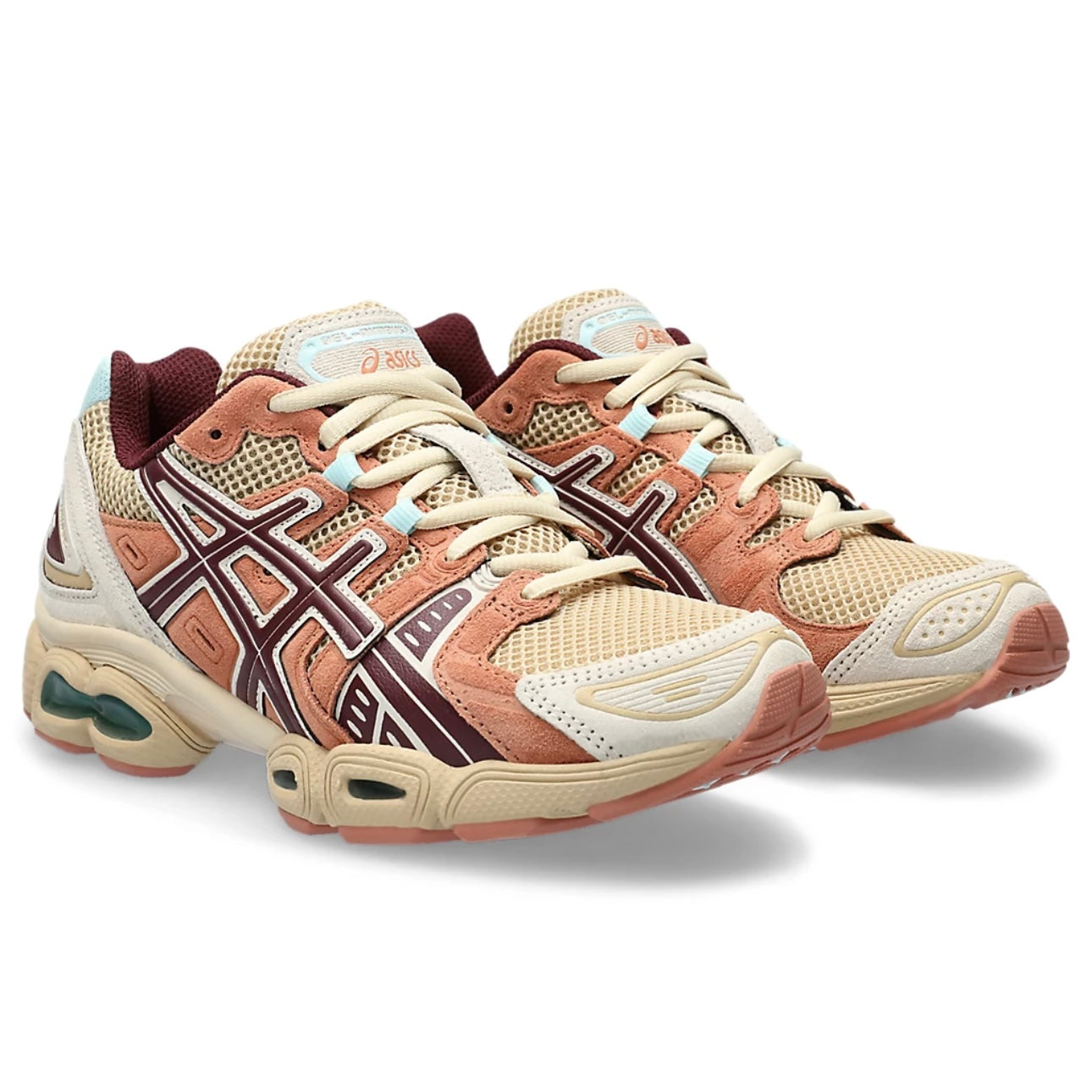 Womens Gel-Nimbus 9 dune/port royal