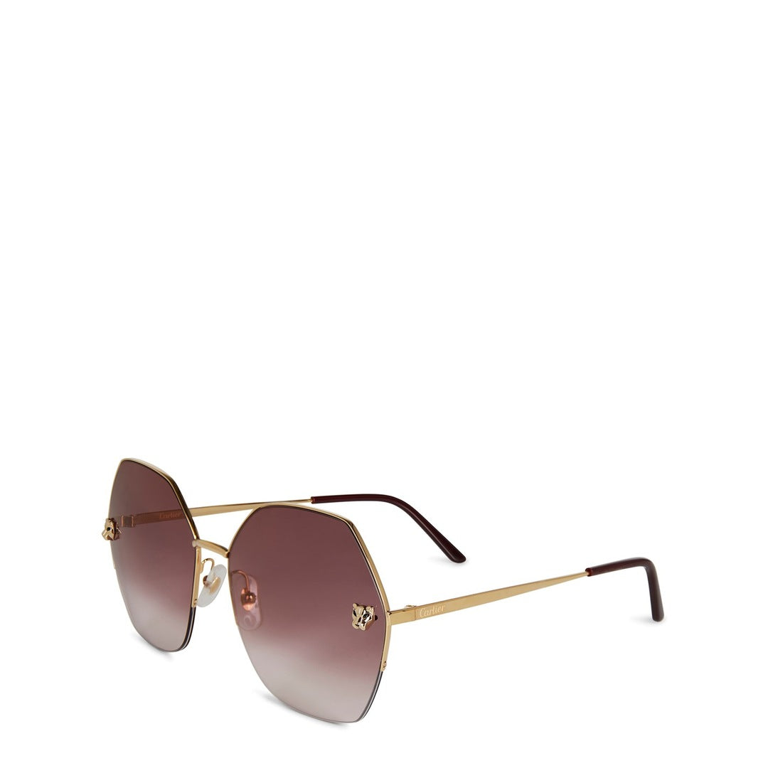Cartier sunglasses gold womens CT0332S