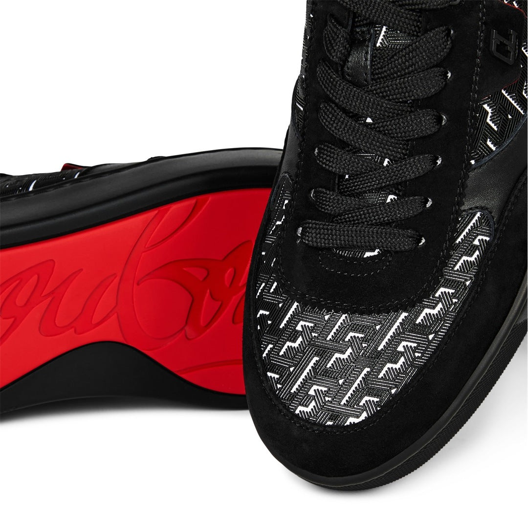 Christian Louboutin happyrui sneakers black white