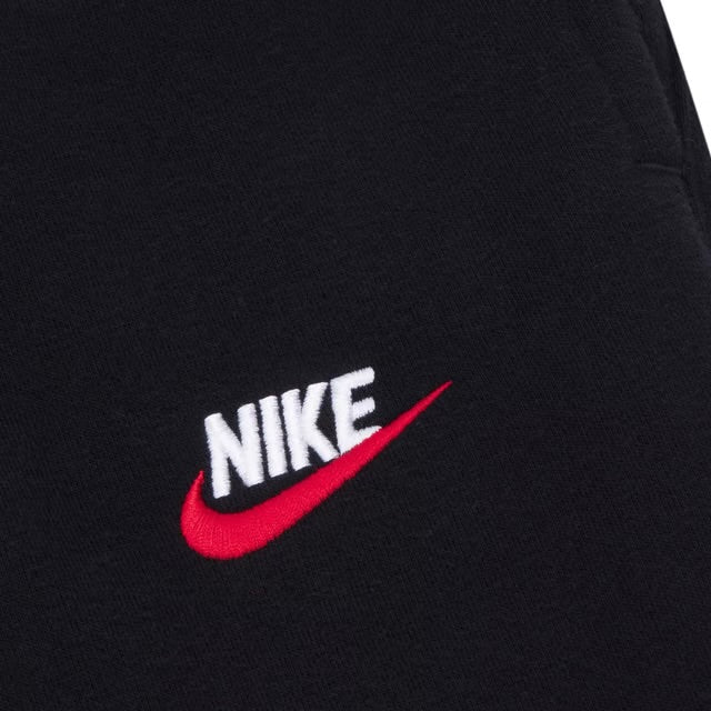 Nike sportswear fleece full zip tracksuit black