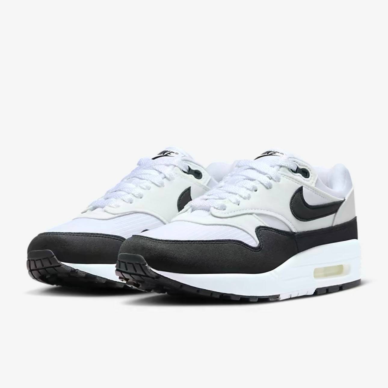 Nike air max 1 white black