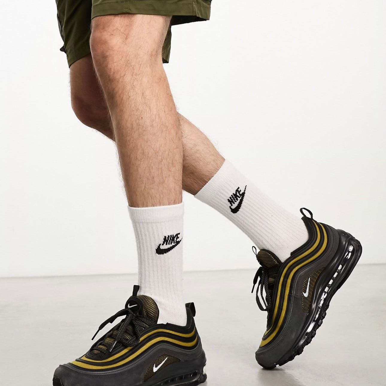 Nike Air max 97 trainers black bronze