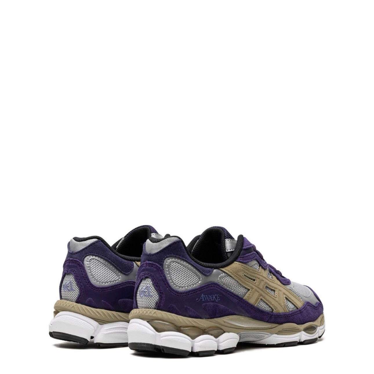 Asics x Awake NY gel nyc trainers purple gold