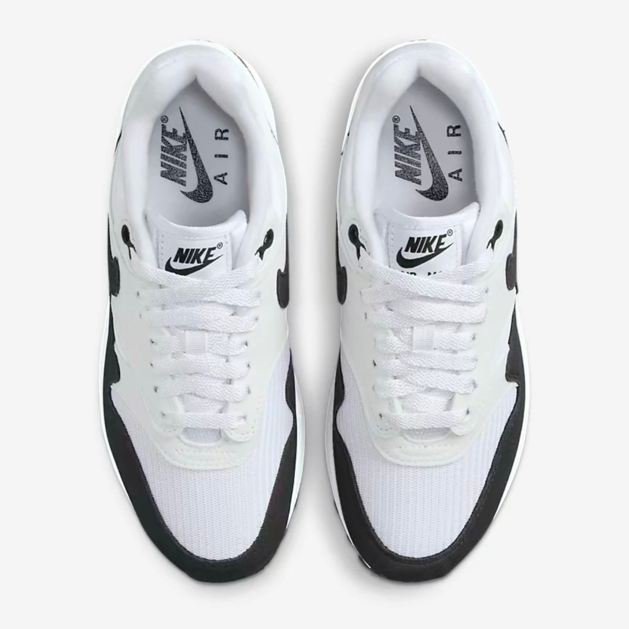 Nike air max 1 white black