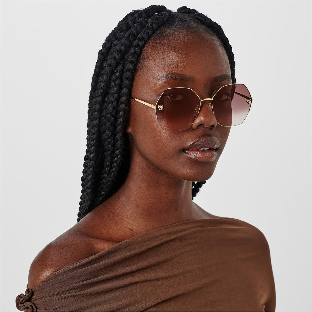 Cartier sunglasses gold womens CT0332S