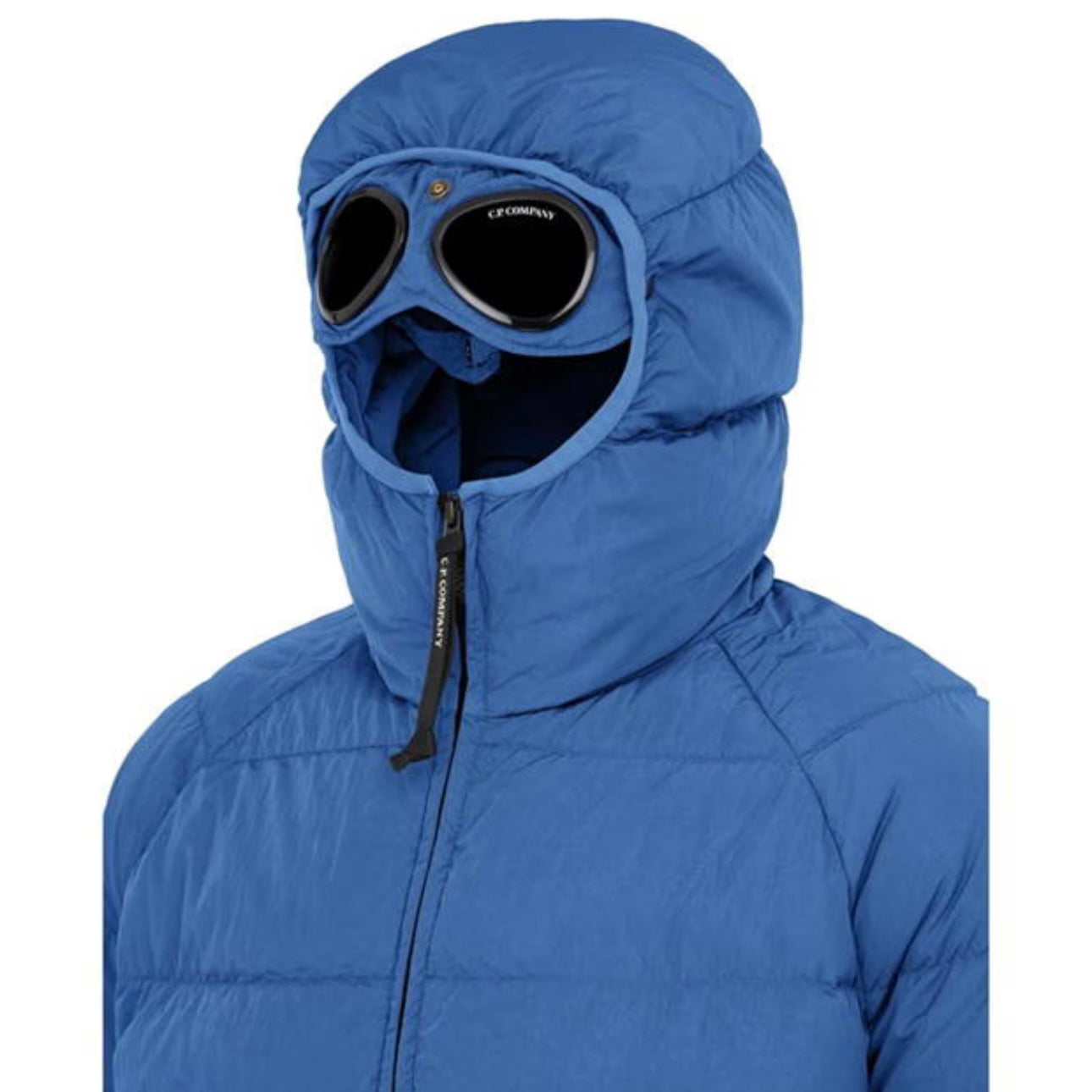 CP Company eco chrome goggle jacket blue