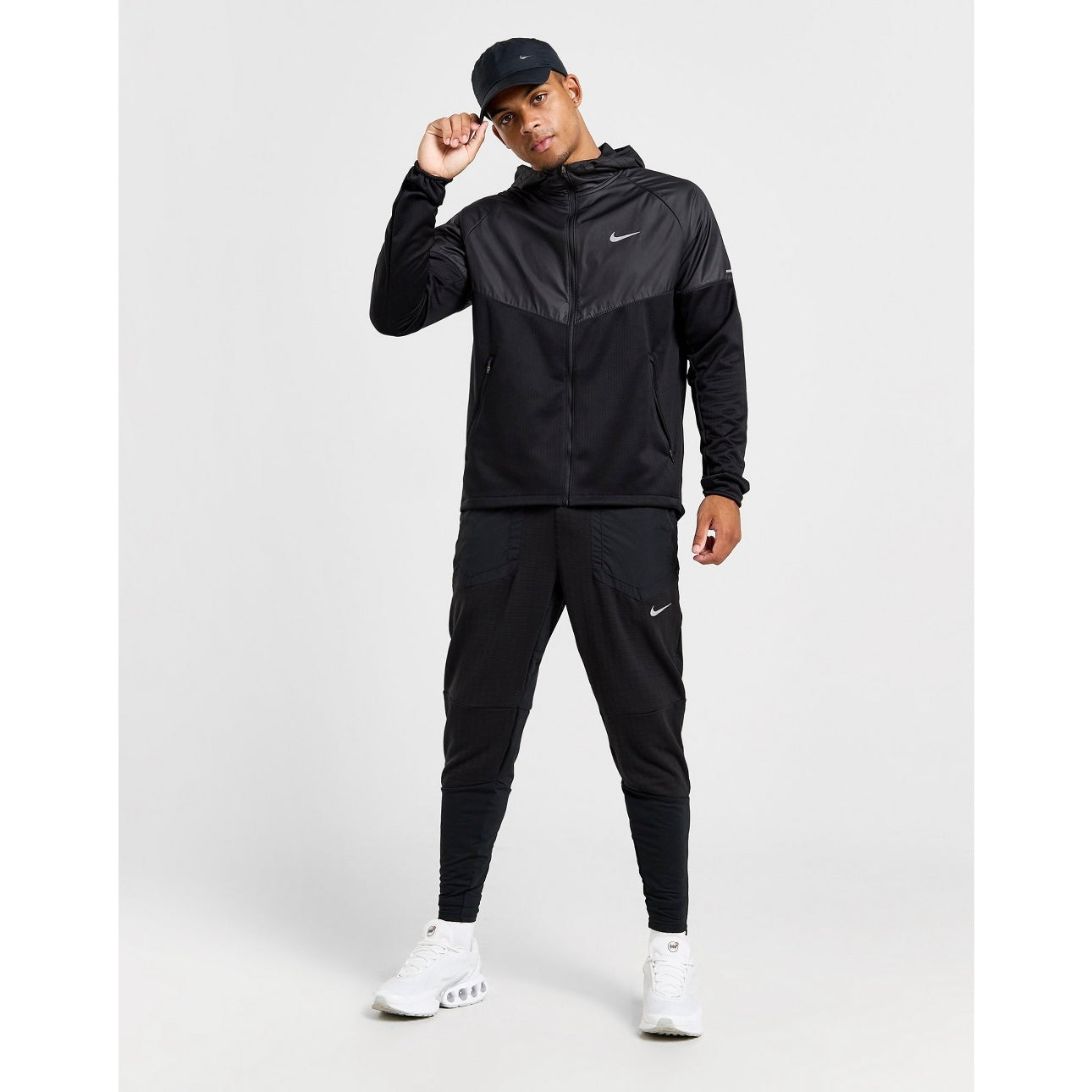 Nike miler winter tracksuit black