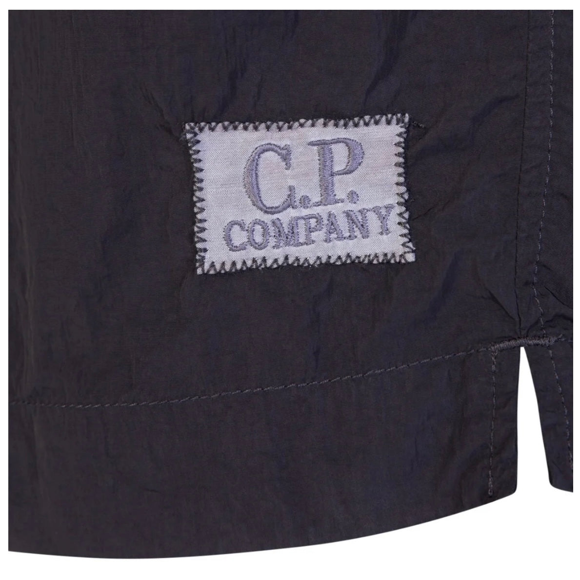 CP chrome badge swim shorts navy