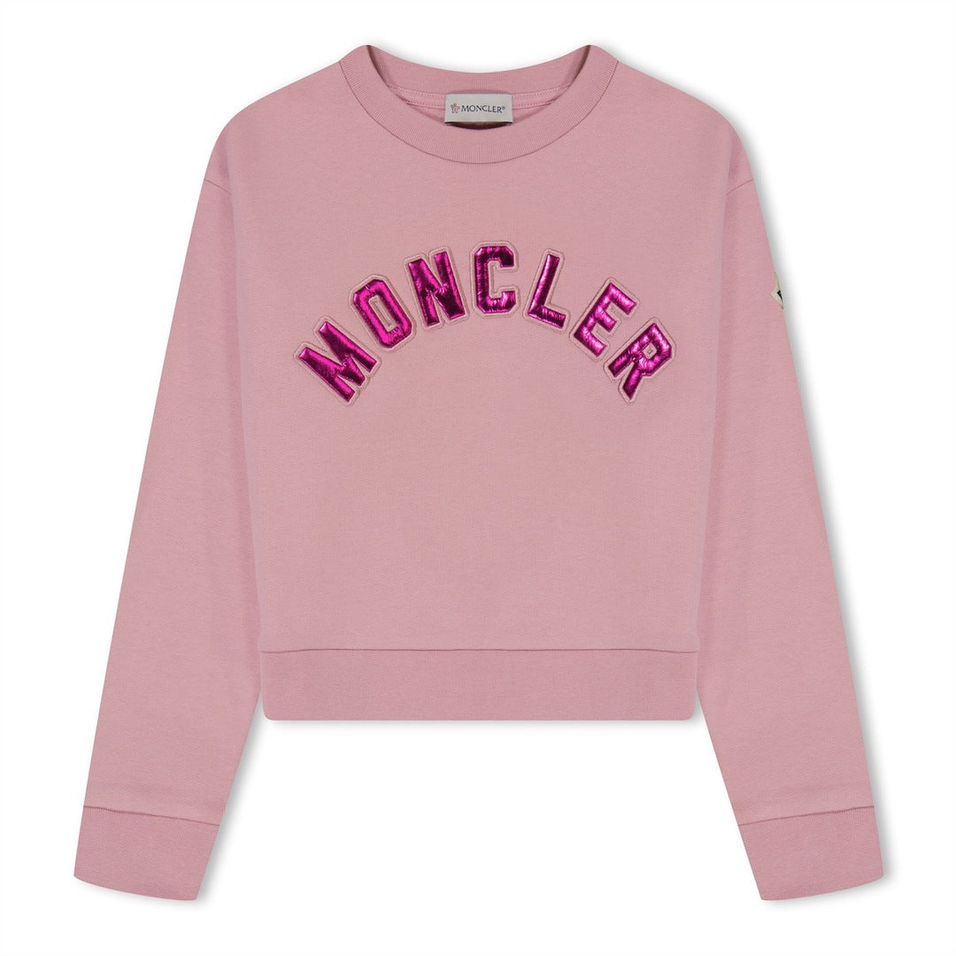 Moncler tracksuit set pink junior
