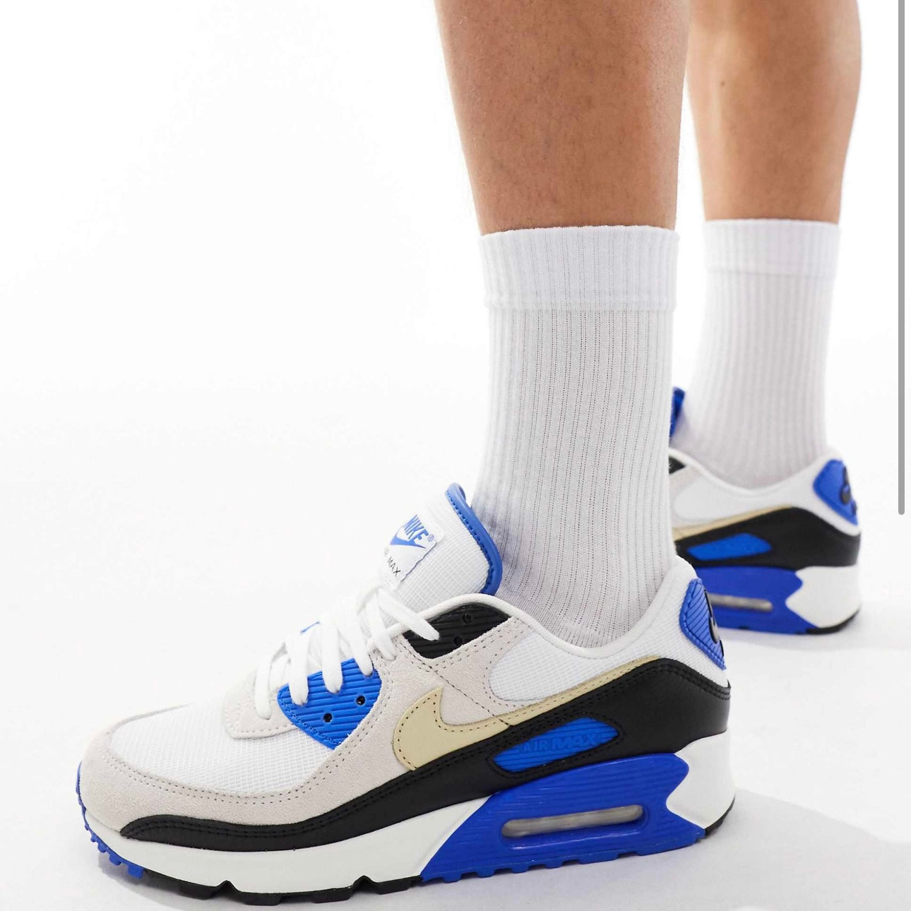 Nike Air max 90 white black blue