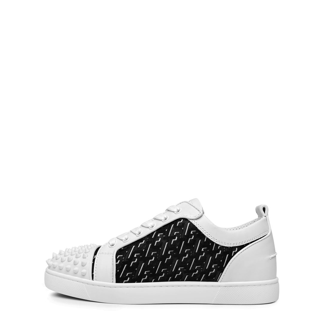 Christian Louboutin louis junior tech spike sneakers white