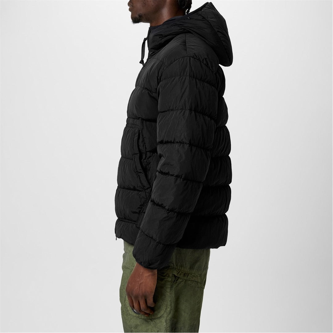 CP Company eco chrome goggle jacket black