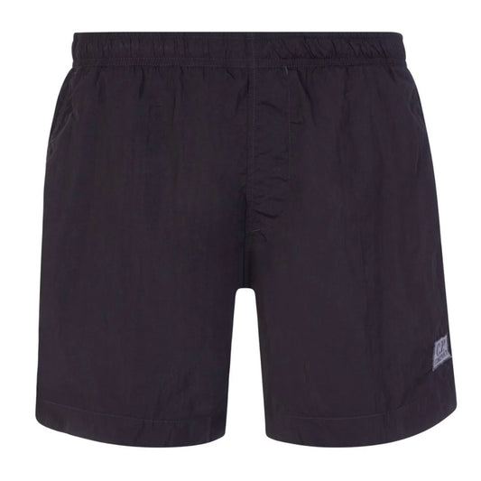 CP chrome badge swim shorts navy