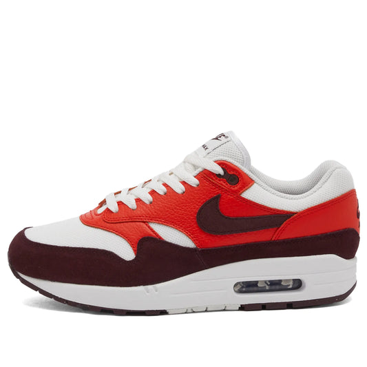 Nike Air max 1 white burgundy