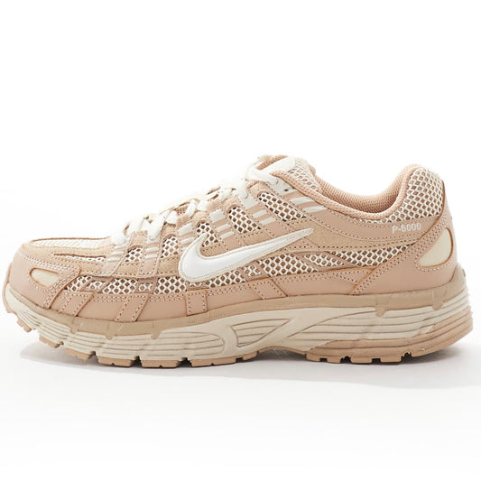 Nike P-6000 trainers in tan white