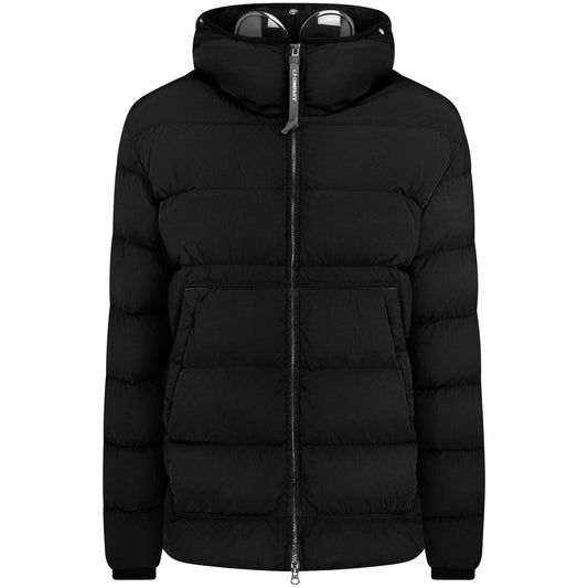 CP Company eco chrome goggle jacket black