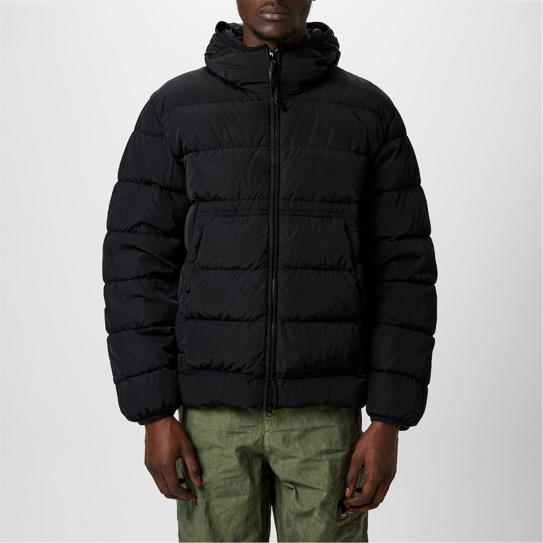 CP Company eco chrome goggle jacket black